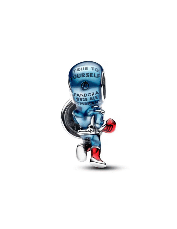 1150565673_2p.png Charm Plata 925 - Spiderman Capitán América de Marvel