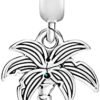 Charm Plata 925 - colgante palmera y cocos