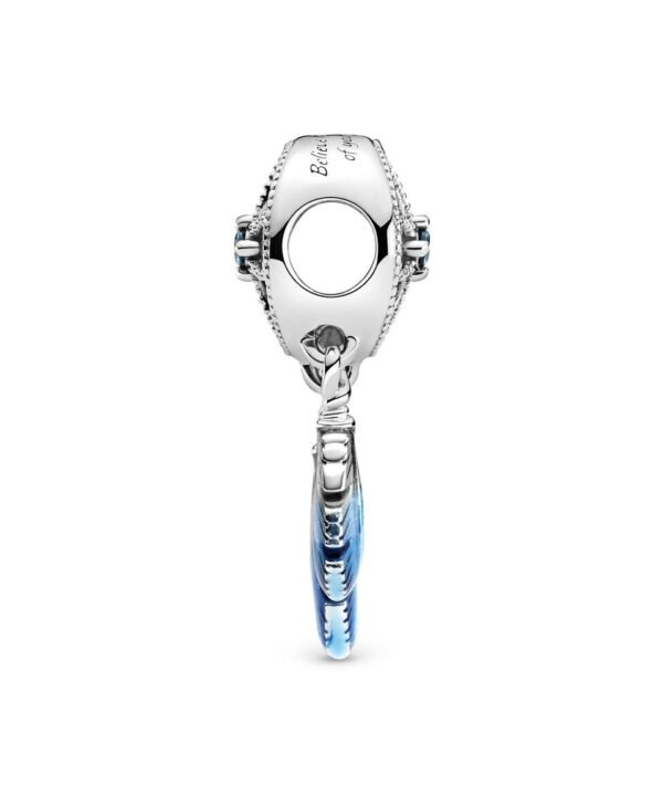 Charm Plata 925 - atrapasueños azul