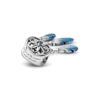 Charm Plata 925 - atrapasueños azul
