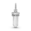 Charm Plata 925 - pendiente amuleto blanco