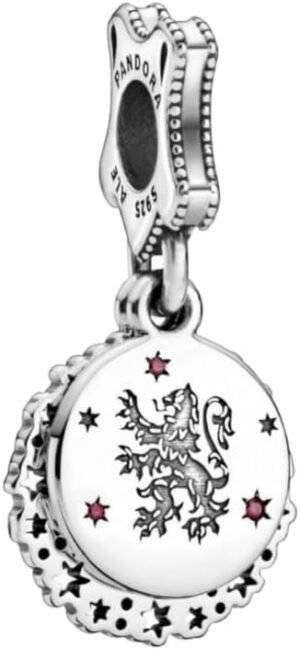 Charm Plata 925 - colgante Casa GRYFFINDOR en Hogwarts de Harry Potter