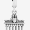 Charm Plata 925 - Colgante Puerta De Brandeburgo En Berlín