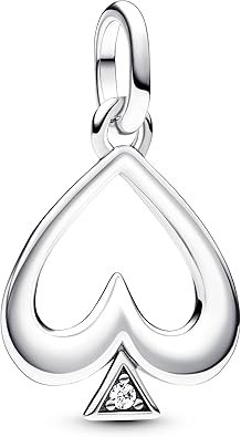 Charm Plata 925 - colgante As de picas