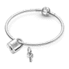 790088C01_5.png Charm Plata 925 - Colgante Candado Y Llave