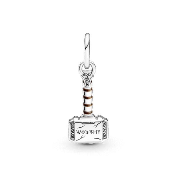 790483C01_2.png Charm Plata 925 - Martillo de Thor de Marvel