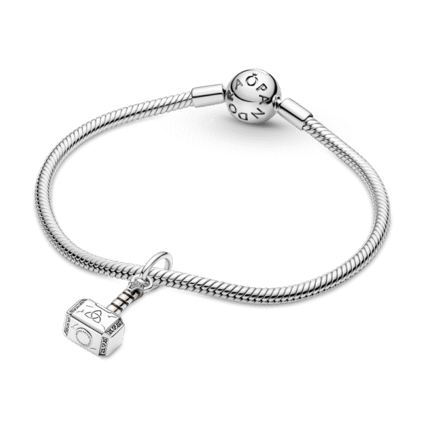790483C01_5.png Charm Plata 925 - Martillo de Thor de Marvel
