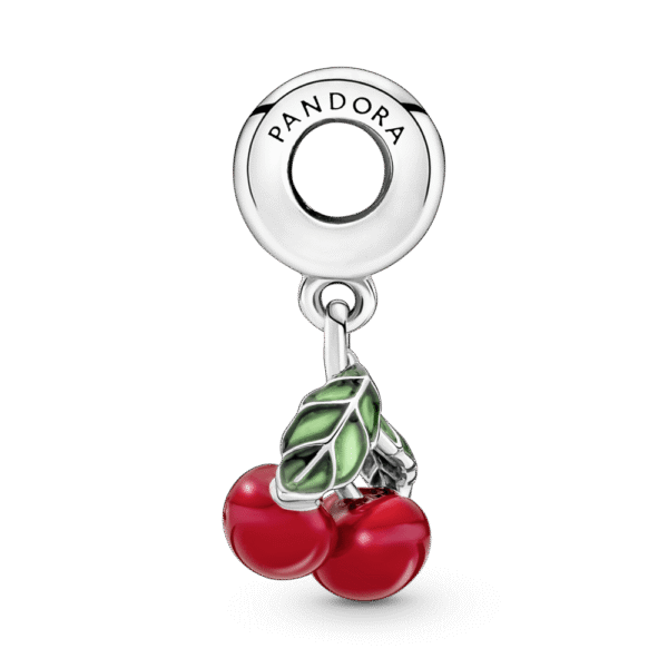 791583C01_3.png Charm Plata 925 - colgante Cerezas asimétricas
