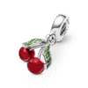 791583C01_4.png Charm Plata 925 - colgante Cerezas asimétricas