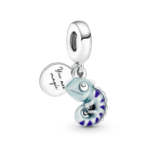 Charm Plata 925 - Colgante Camaleón que Cambia de Color