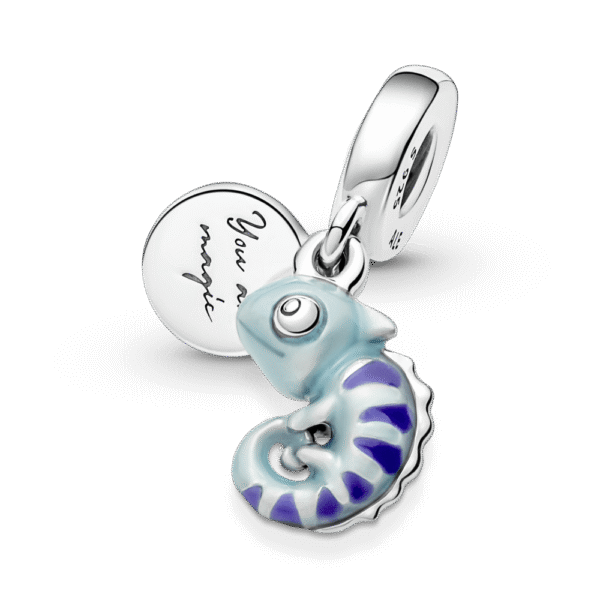 791676C01_4.png Charm Plata 925 - Colgante Camaleón que Cambia de Color