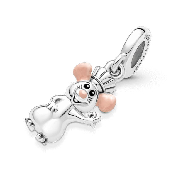 792029C01_4.png Charm Plata 925 - Remy Chefsito Ratatouille De Disney