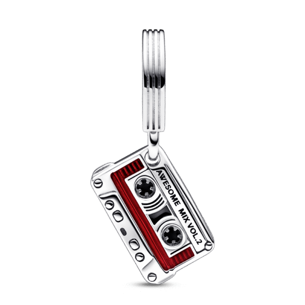 792564C01_2.png Charm Plata 925 - Colgante Cassette de Guardianes de la Galaxia de Marvel