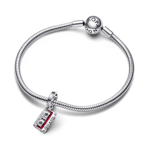 792564C01_3.png Charm Plata 925 - Colgante Cassette de Guardianes de la Galaxia de Marvel