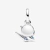 792570C01_V2_RGB.jpg Charm Plata 925 - Colgante Doble Golondrina Brillante