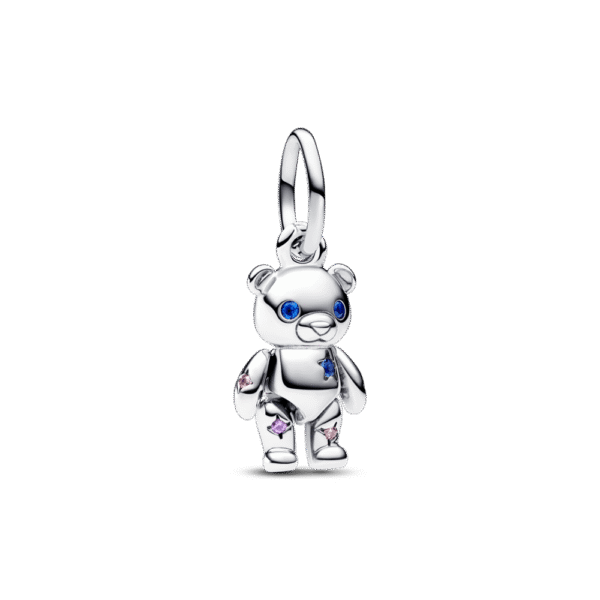 792986C01_1.png Charm Plata 925 - Colgante Osito de Peluche Móvil