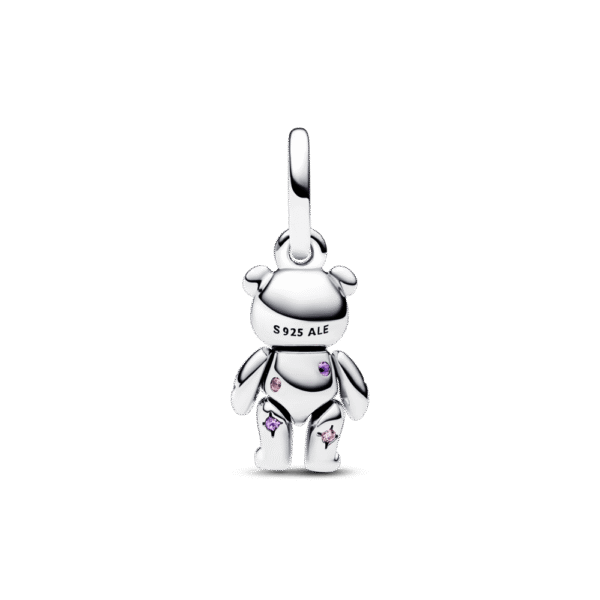 792986C01_2.png Charm Plata 925 - Colgante Osito de Peluche Móvil