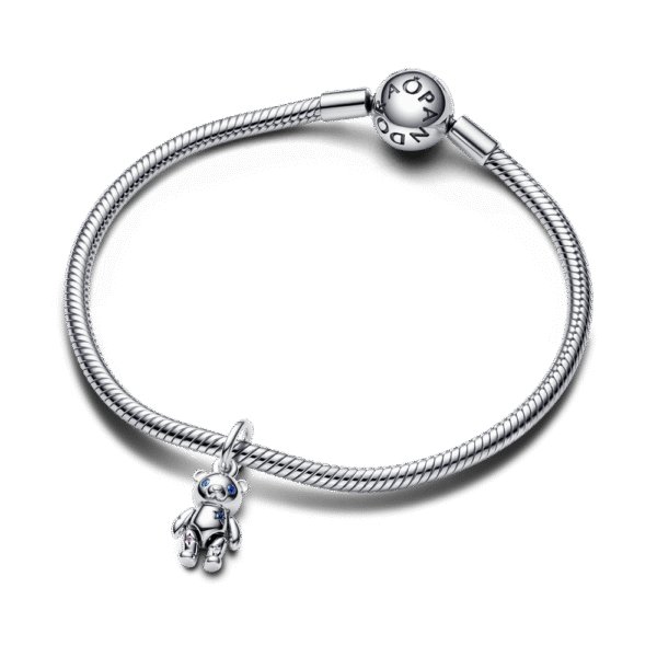 792986C01_3.png Charm Plata 925 - Colgante Osito de Peluche Móvil