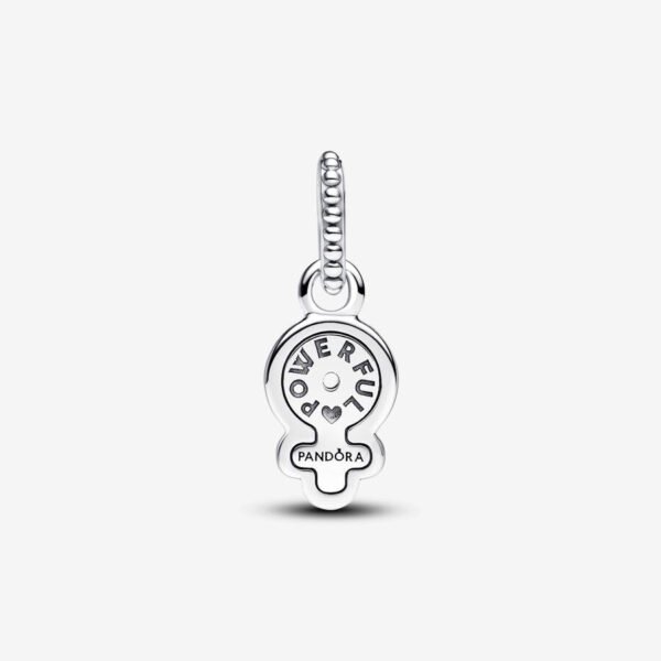 Charm Plata 925 - Colgante Opalescente Mujer Poderosa