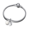793200C01_4.png Charm Plata 925 - Colgante Doble Rosa Blanca Floreciendo