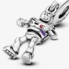 798042CZR_V4_RGB.jpg Charm Plata 925 - Disney Buzz Lightyear con circonita cúbica roja