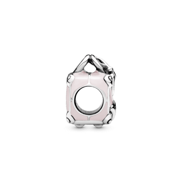 Charm Plata 925 - Bolsa de viaje rosa