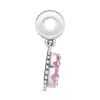 798888C01_3.png Charm Plata 925 - colgante Pastel de cumpleaños rosa