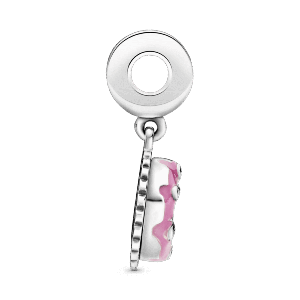 798888C01_3.png Charm Plata 925 - colgante Pastel de cumpleaños rosa