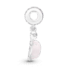 798939C02_3.png Charm Plata 925 - colgante Tortuga de mar rosa de cristal Murano