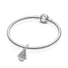 799144C00_5.png Charm Plata 925 - colgante amuleto protector de mano de Hamsa