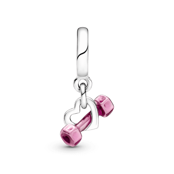 799545C01_2_2e05c6ef-d115-458e-8db8-e3ee6015914a.png Charm Plata 925 - Colgante Mancuerna Y Corazón