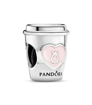 Charm Plata 925 - Vaso de Café - Toma un descanso