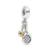 C107.jpg Charm Plata 925 - raqueta y pelota de tenis