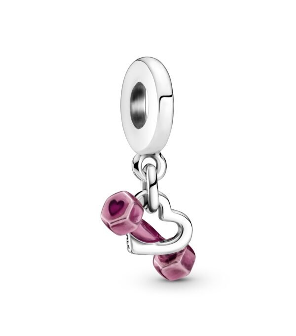 C108_23794578-94d4-4e71-adf4-df921d00ba47.jpg Charm Plata 925 - Colgante Mancuerna Y Corazón