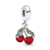 C117.png Charm Plata 925 - colgante Cerezas asimétricas