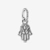 C129.jpg Charm Plata 925 - colgante amuleto protector de mano de Hamsa
