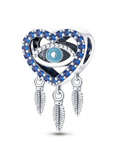 Charm Plata 925 - Ojo Turco Atrapa sueños