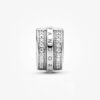 C136.2.jpg Charm Plata 925 - Clip de seguridad con circonitas