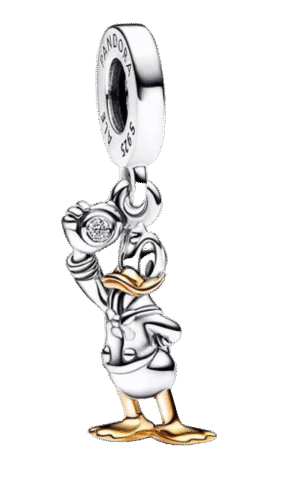 Charm Plata 925 - Pato Donald 100 Años