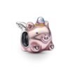 C21.jpg Charm Plata 925 -  Cerdito unicornio volador