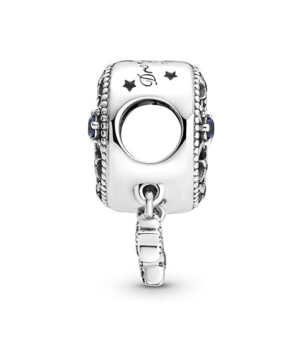 Charm Plata 925 - Luna Con Estrellas