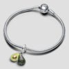 Charm Plata 925 - Aguacate