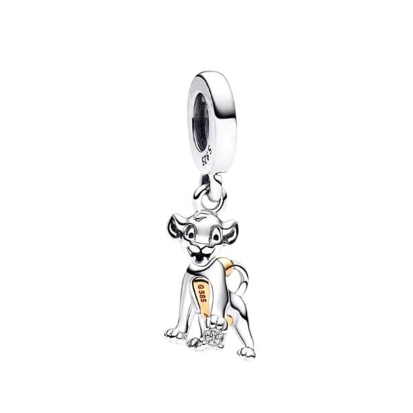 Charm Plata 925 - Simba 100 Años Disney