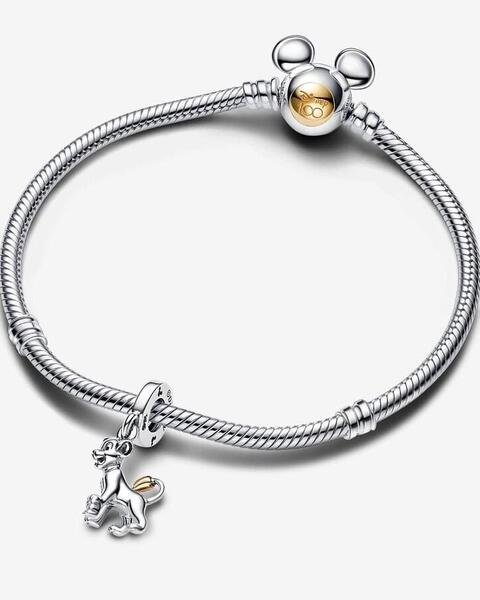Charm Plata 925 - Simba 100 Años Disney