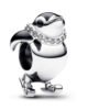 Charm Plata 925 - Pingüino Esquiador