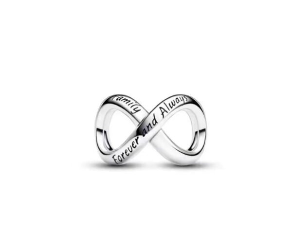Charm Plata 925 - Infinito Familia
