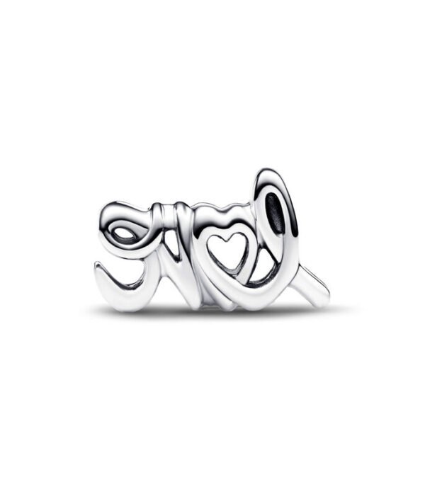 Charm Plata 925 - Love Palabra Manuscrita