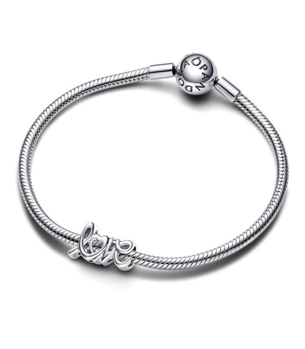 Charm Plata 925 - Love Palabra Manuscrita