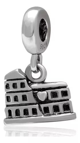 C250.1.jpg Charm Plata 925 - Coliseo Romano