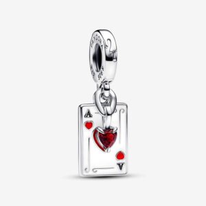 Charm Plata 925 - Reina De Corazones Colgante